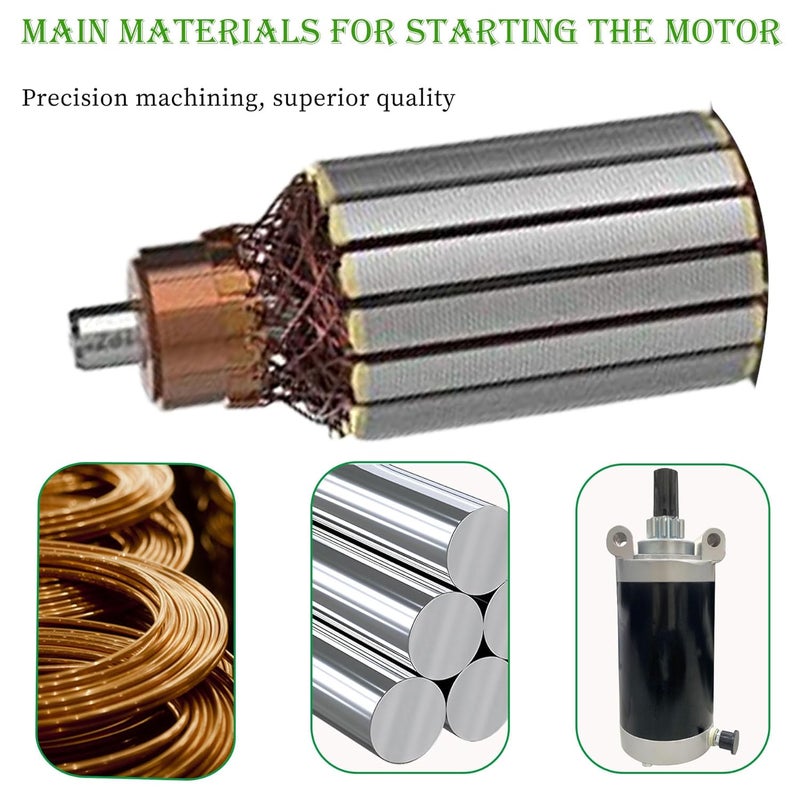 SUONE Kohler Starter 7000 Series Starter Mowers Fit for KT715 KT725 KT730 KT735 KT740 KT745 Courage Twin SV710 SV715 SV720 SV730 SV735 SV740 SV810 SV820 SV830 SV840 20-27 HP 3209801 3209803 3209804 3209808 - Image 3